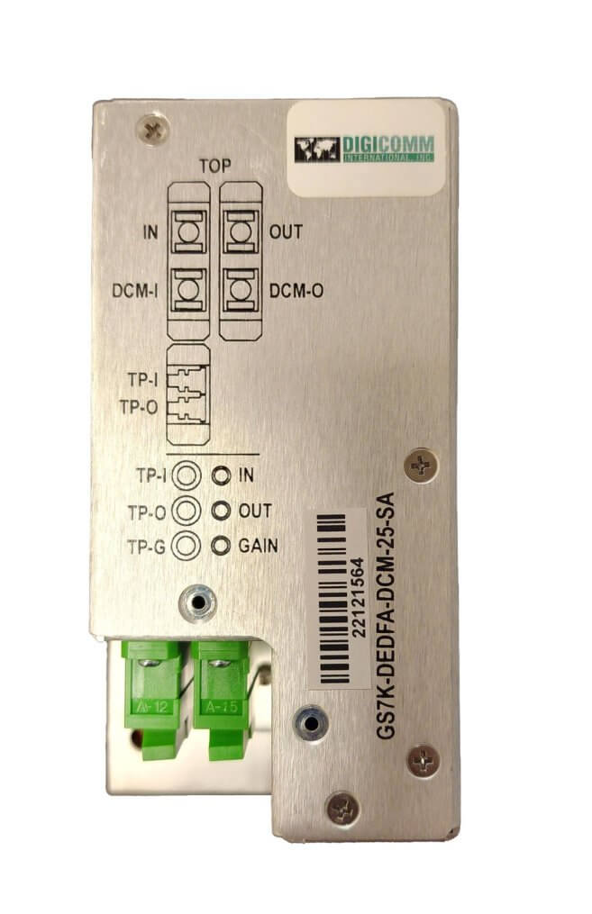 DIGICOMM DIGITAL ERBIUMDOPED FIBER AMPLIFIER (D-EDFA)