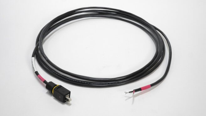 5m Outdoor Shielded Pwr Cable w/ Harting Push-Pull Conctr