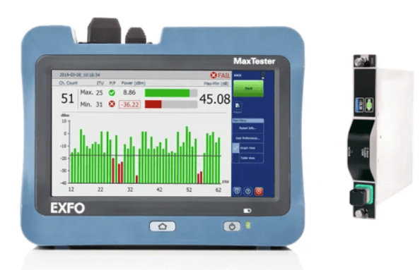 EXFO Optical Wave Expert - DWDM Channel Checker and OTDR