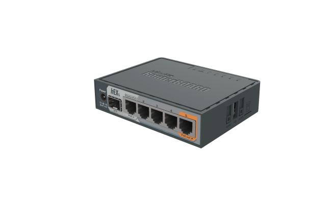 MikroTik hEX S RB760iGS Gigabit router with SFP